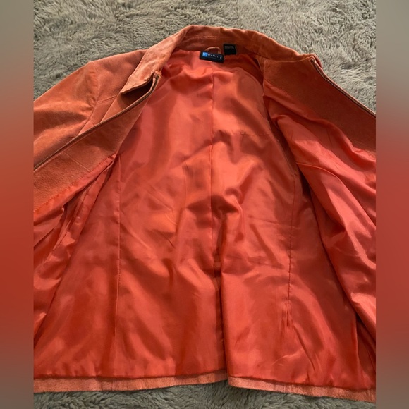 Relativity Coral Leather Jacket - Picture 3 of 8